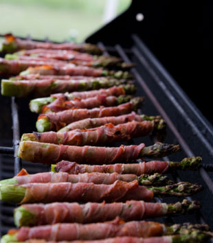 Ott’s Famous Bacon Wrapped Asparagus